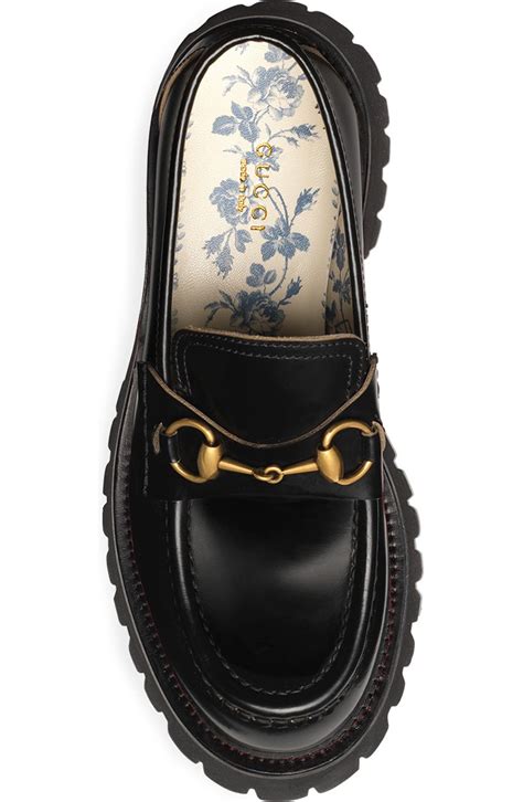 gucci roos horsebit loafer|gucci harald horsebit platform loafer.